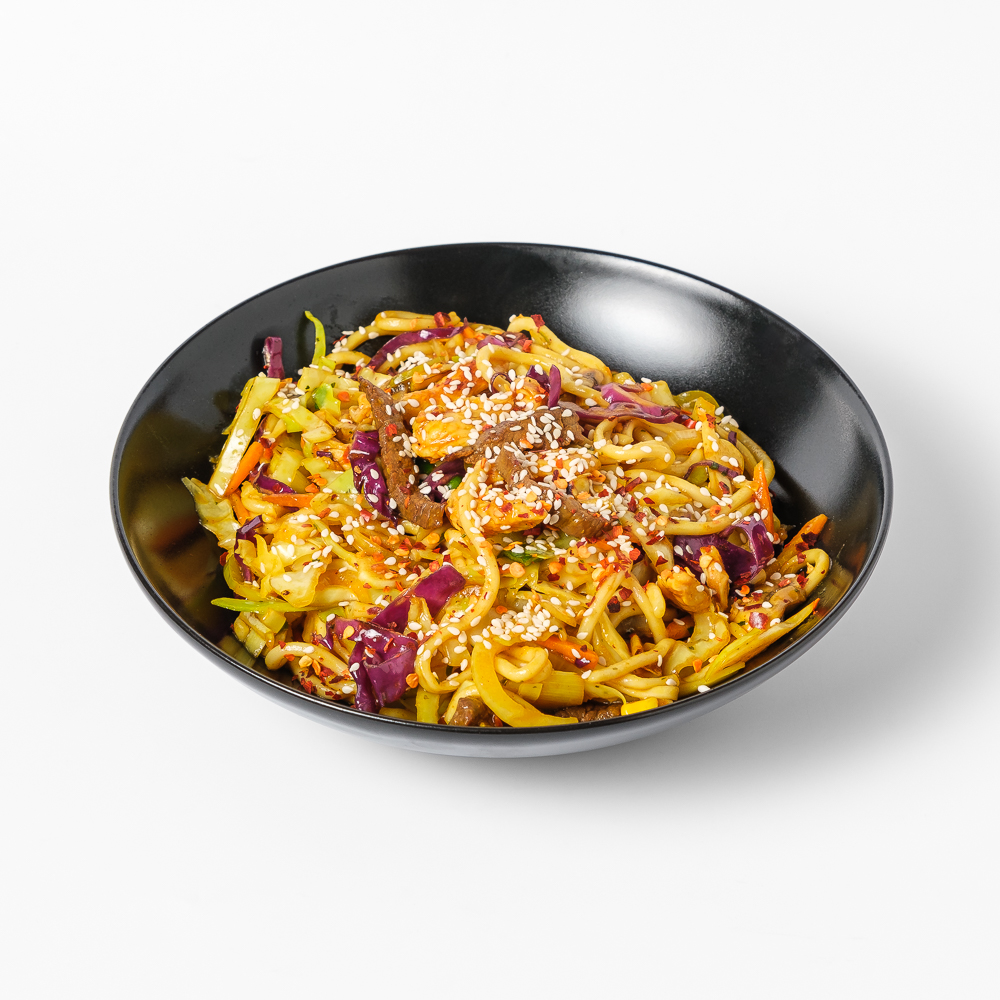 Zagreb mix wok piletina biftek snogu